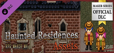 RPG Maker MV - Haunted Residences Assets header image