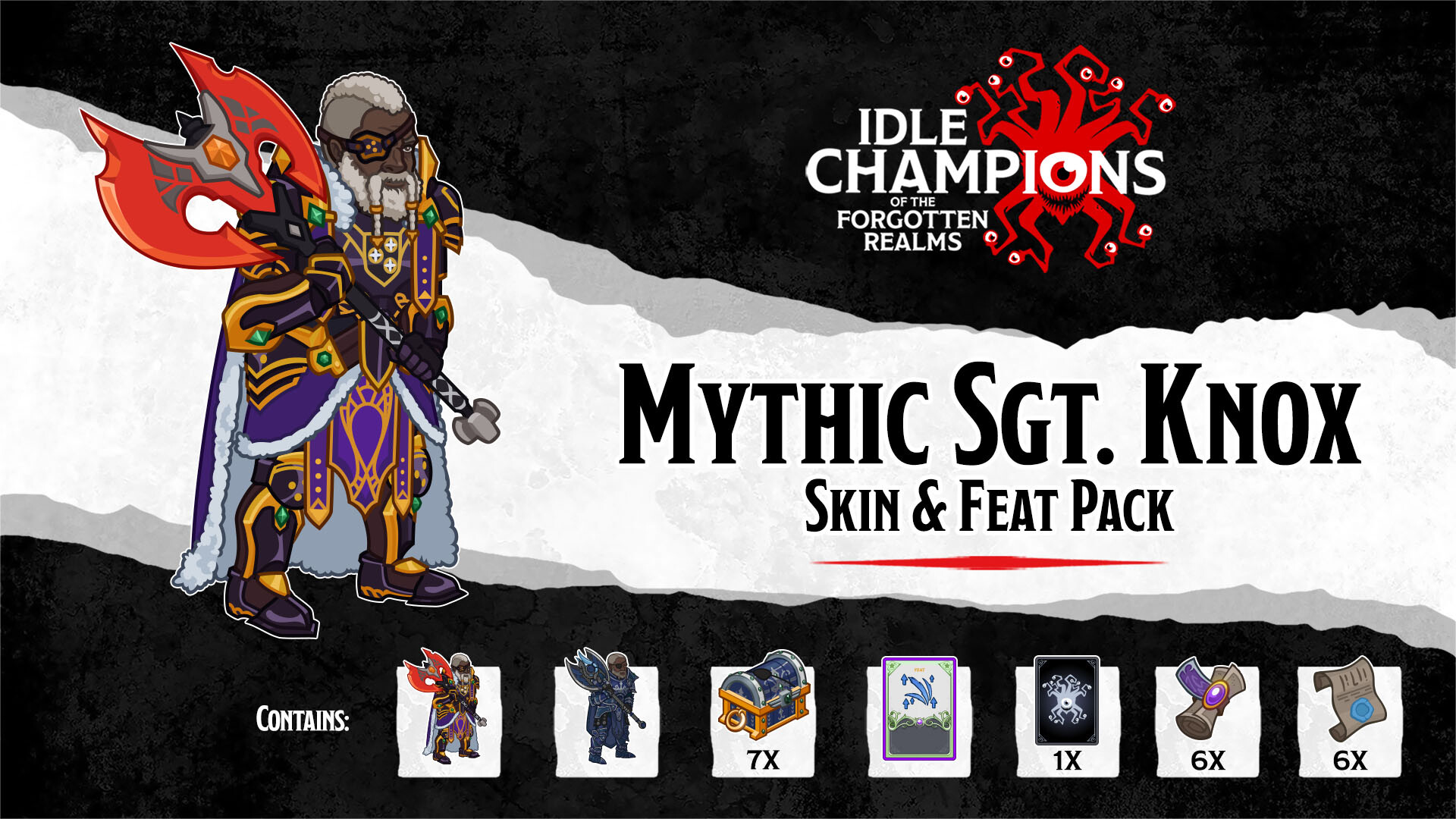 Idle Champions Mythic Sgt. Knox Skin & Feat Pack on Steam