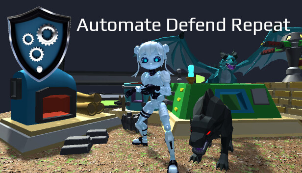 Automate Defend Repeat Steam capsule image