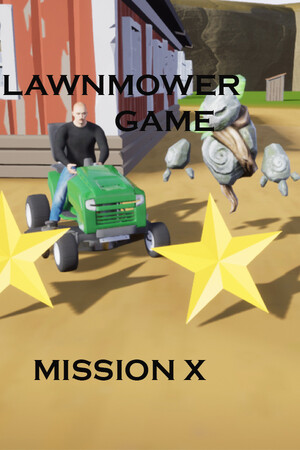 Lawnmower Game: Mission X cover art