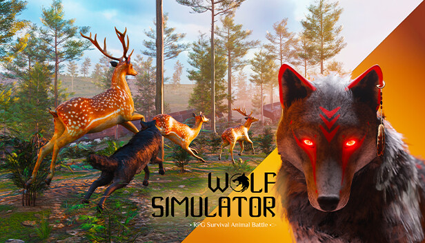 Wolf Simulator: RPG Survival Animal Battle