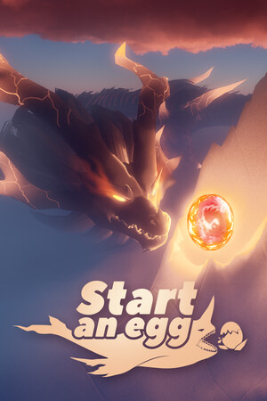 Start an egg cover art