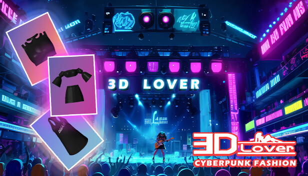 3D Lover - Cyberpunk Fashion Steam capsule image