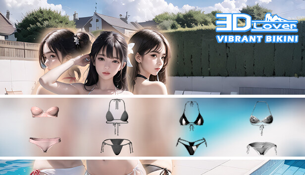 3D Lover - Vibrant Bikini Steam capsule image