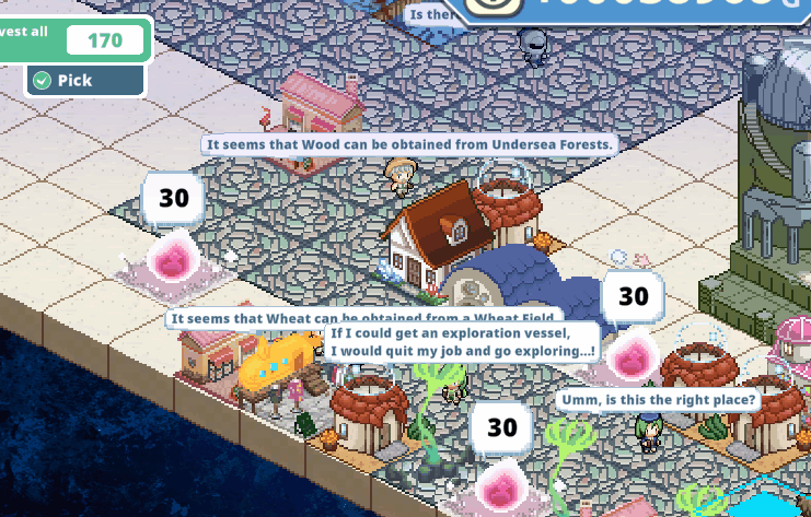 Helle's Undersea City Project - Bringing Air to The Garden