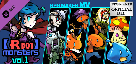 RPG Maker MV - 【Rdot】monsters vol.1 header image
