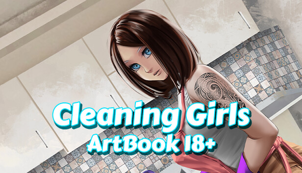 Cleaning Girls - Artbook 18+ Steam capsule image