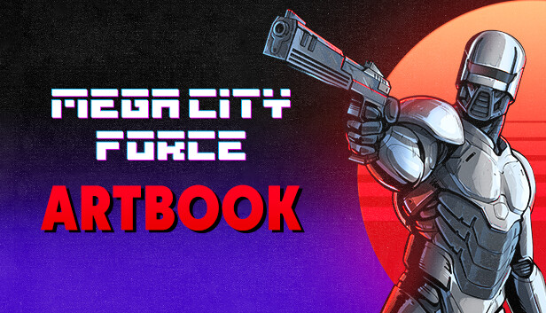 Mega City Force - Digital 80's Artbook Steam capsule image