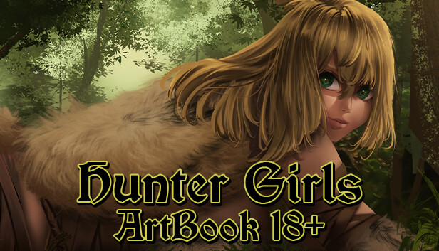 Hunter Girls - Artbook 18+ Steam capsule image