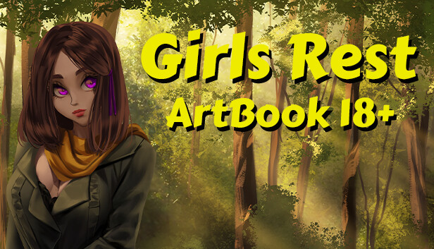 Girls Rest - Artbook 18+ Steam capsule image