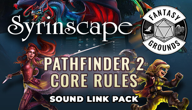 Fantasy Grounds - Pathfinder 2 RPG - Core Rules - Syrinscape Sound Link Pack Steam capsule image