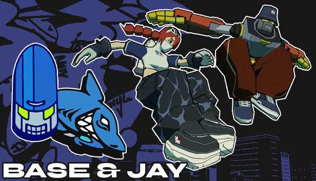 Bomb Rush Cyberfunk DLC - Base & Jay Steam capsule image