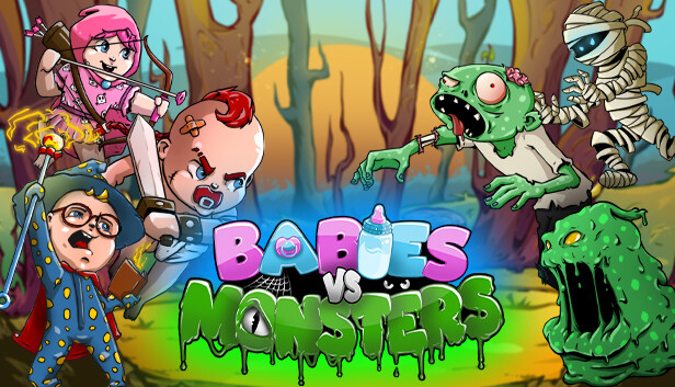 Babies vs Monsters Steam capsule image