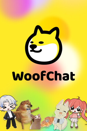 WoofChat mobile game logo