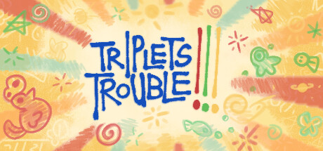 Triplets Trouble!!! Steam header image