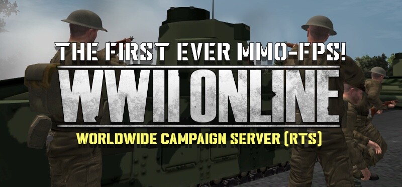 WWII Online - Huge scale combined arms game play for PC and Mac