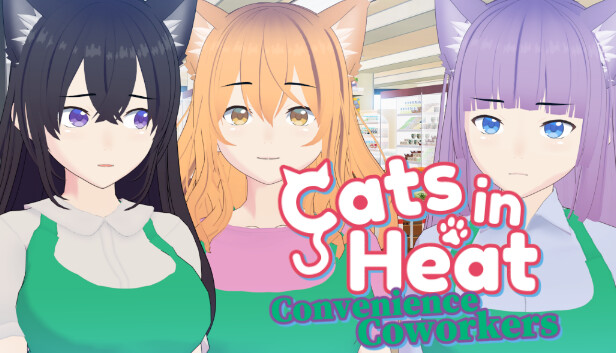 Cats in Heat - Convenience Coworkers Steam capsule image