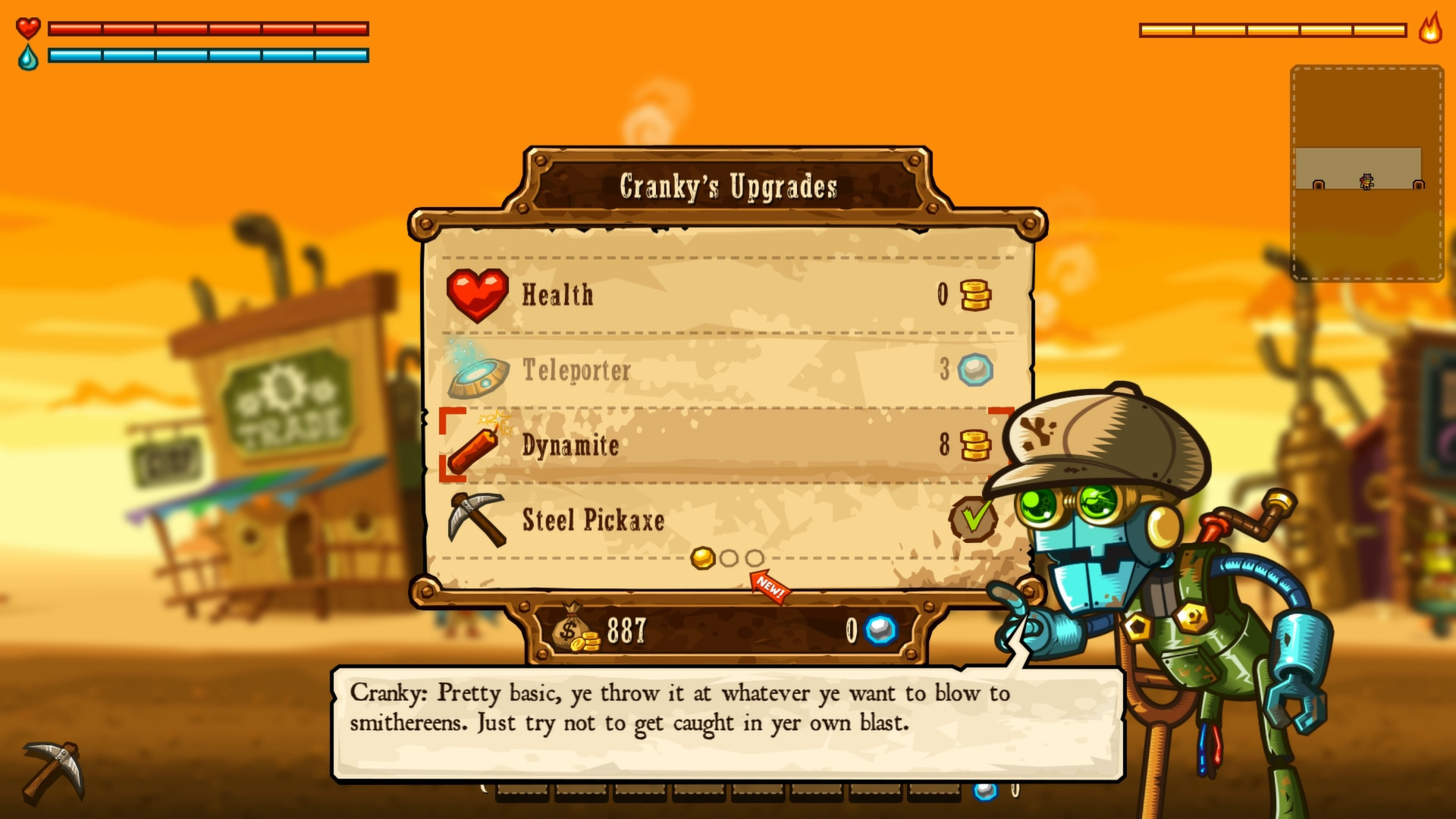 SteamWorld Dig screenshot 1