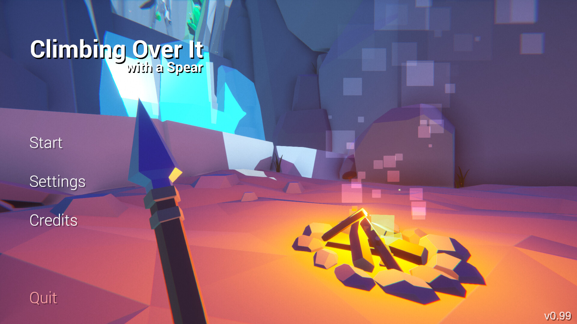 Climbing Over It with a Spear on Steam