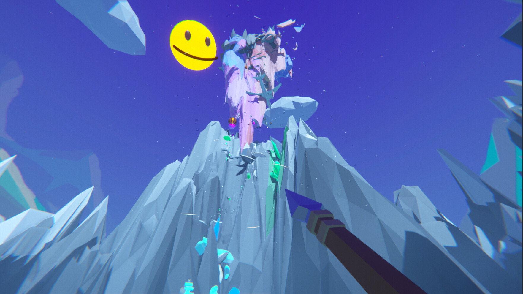 Climbing Over It with a Spear on Steam