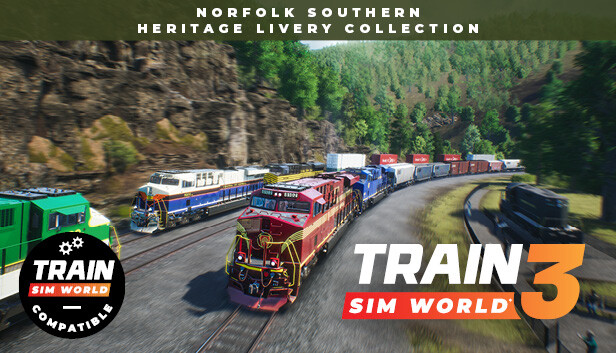 Train Sim World® 4: Norfolk Southern Heritage Livery Collection Add-On Steam capsule image