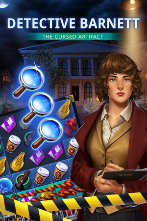 Detective Barnett - The Cursed Artifact cover art