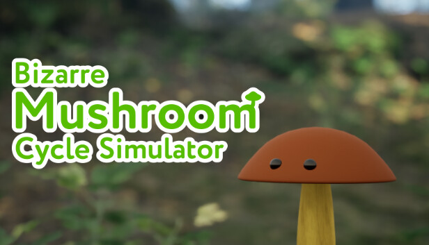 Bizarre Mushroom Cycle Simulator Steam capsule image