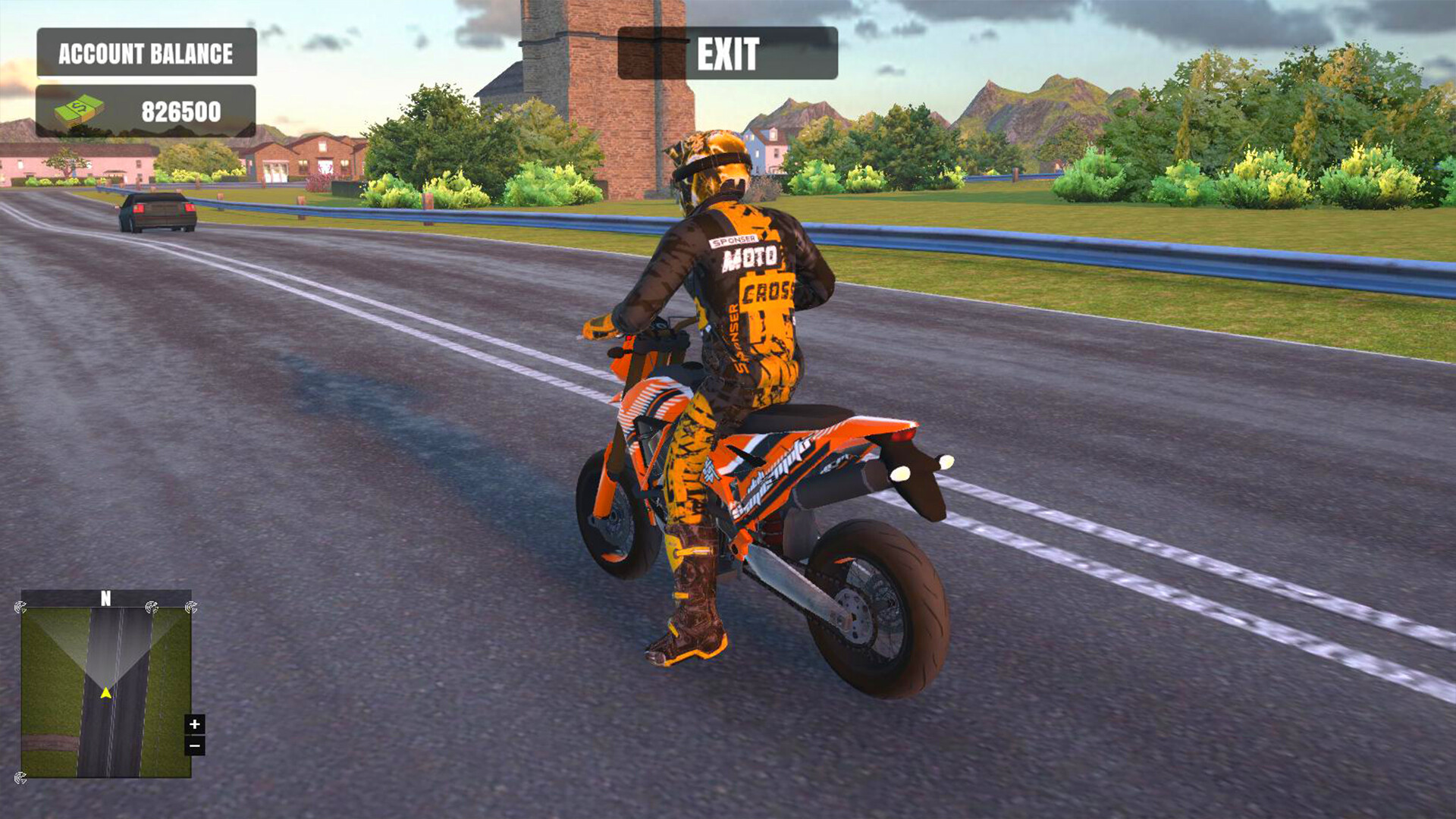 Real Motocross Driving Simulator