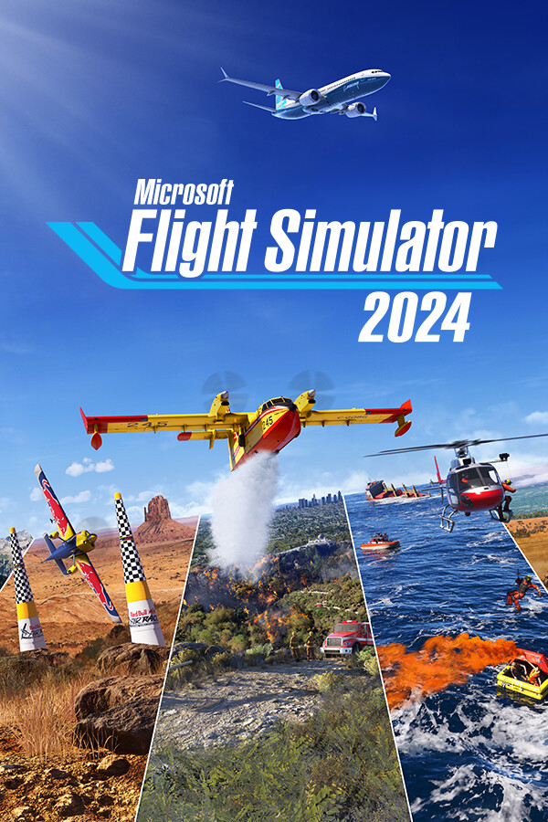 Jaquette de Microsoft Flight Simulator 2024