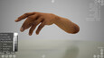 A screenshot of HAELE 3D - Hand Poser Pro