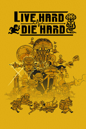 Live Hard, Die Hard lag game logo