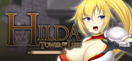 Hilda and the tower of Lust Steam header image