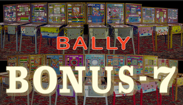 Bingo Pinball Gameroom - Bally Bonus 7 Steam capsule image