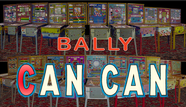 Bingo Pinball Gameroom - Bally Can Can Steam capsule image