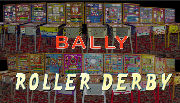 Bingo Pinball Gameroom - Bally Roller Derby Steam capsule image