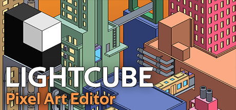 Lightcube Pixel Art Editor Steam header image