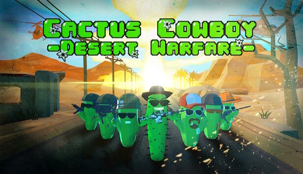 Cactus Cowboy - Desert Warfare Steam capsule image