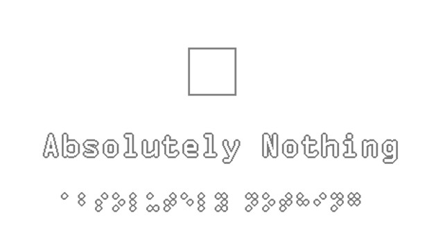 Absolutely Nothing Steam capsule image