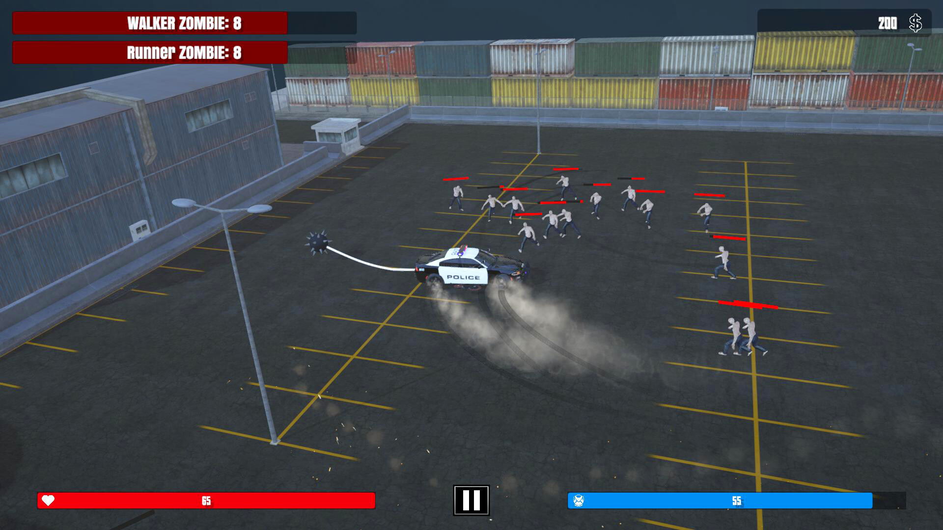 Drift Cars Zombie Crusher Steam'de