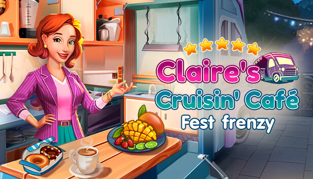 Claire's Cruisin' Cafe: Fest Frenzy Steam capsule image