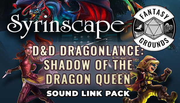 Fantasy Grounds - D&D Dragonlance Shadow of the Dragon Queen - Syrinscape Sound Link Pack Steam capsule image