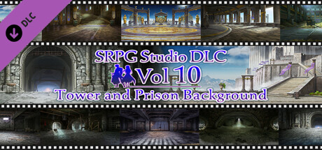 SRPG Studio Tower and Prison Background Steam header image