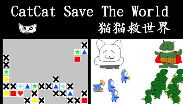 CatCat Save The World Steam capsule image