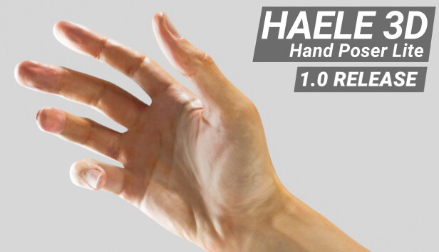 HAELE 3D - Hand Poser Lite