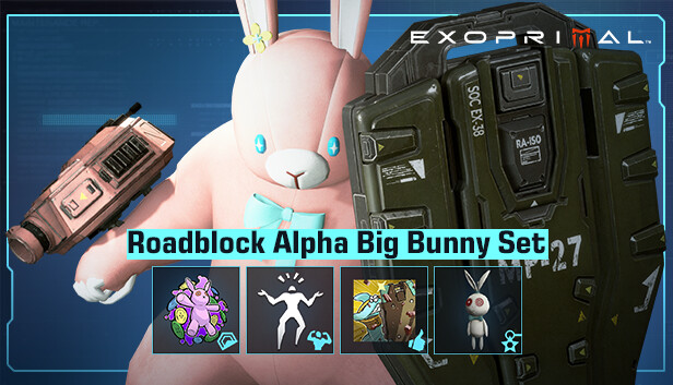 Exoprimal - Roadblock Alpha Big Bunny Set Steam capsule image