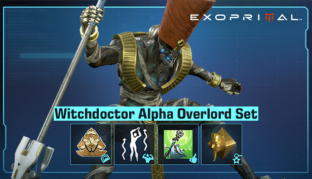 Exoprimal - Witchdoctor Alpha Overlord Set Steam capsule image