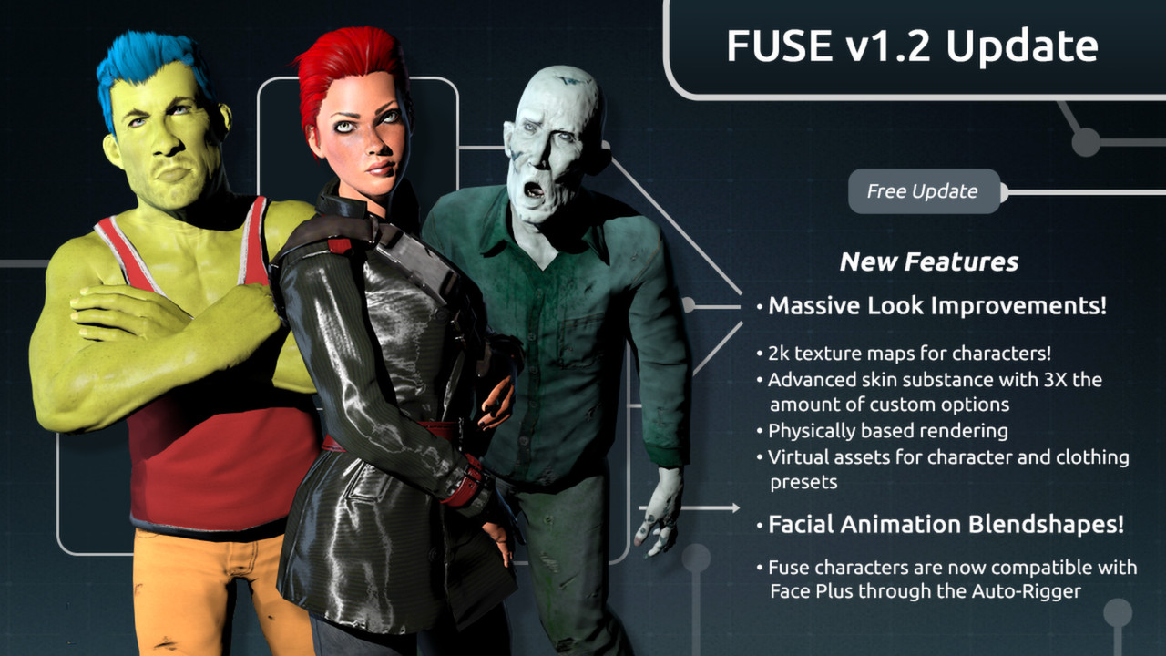 adobe fuse. character number one