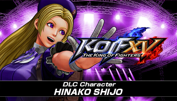 KOF XV DLC Character "HINAKO SHIJO" Steam capsule image