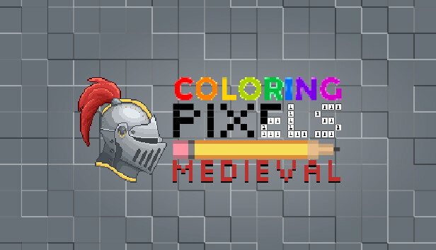Coloring Pixels - Medieval Pack Steam capsule image