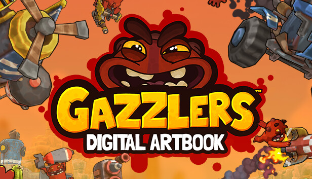 GAZZLERS - Digital Artbook Steam capsule image